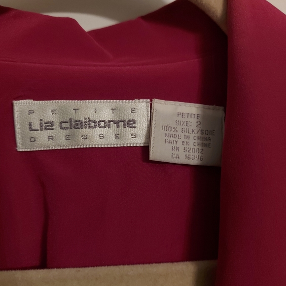 LIZ CLAIBORNE Silk Blazer - Picture 3 of 5